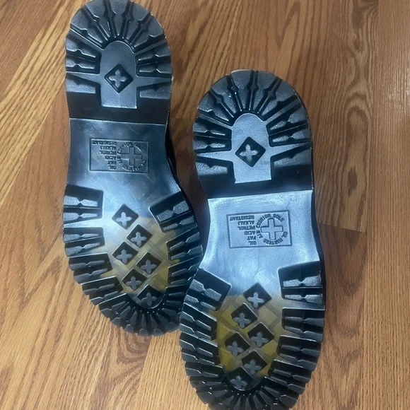 Dr. Martens 2976 Quad Platform Chelsea Boots Black US 6 Like New w/ Box - Picture 7 of 8